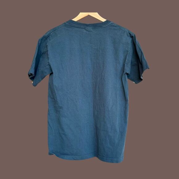 Joshua Tree Graphic Tee | Slate Blue Cotton | Size S | Vintage - Picture 2 of 4